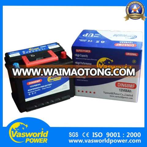 Manufacturere Mf68ah Car Battery/Auto Power Battery